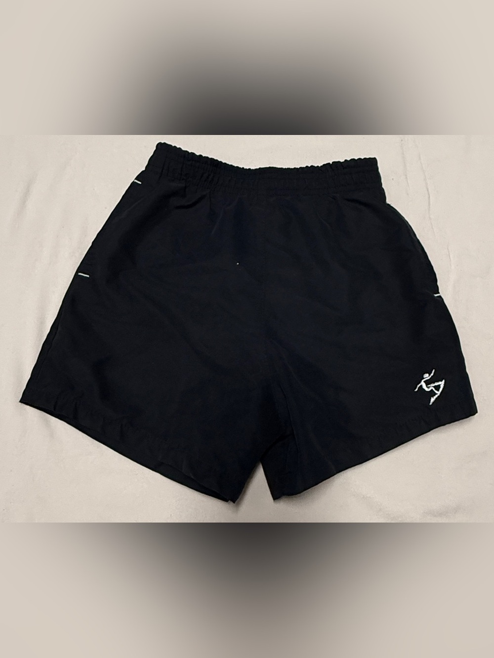 KA Kids Black Athletic Shorts